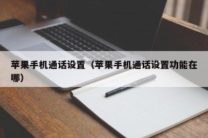 苹果手机通话设置（苹果手机通话设置功能在哪）